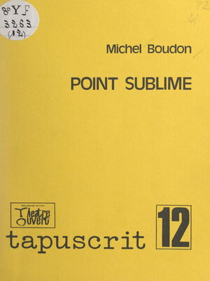 cover image of Point sublime